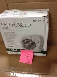 1500-Watt Electric Fan Forced Portable Heater in good condition
