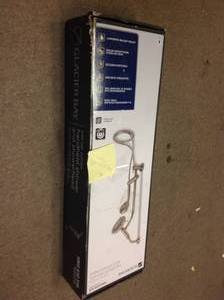 6-Spray Wall Bar Raincan Showerhead with 6-Spray Handshower in Brushed Nickel by Glacier Bay NEW NO MANUAL&nbsp&nbspin good condition