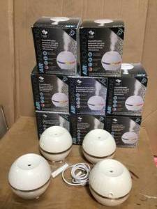 lot 11 image: Air Innovations Ultrasonic Cool Mist Personal Humidifier with LED Mood Light in good condition