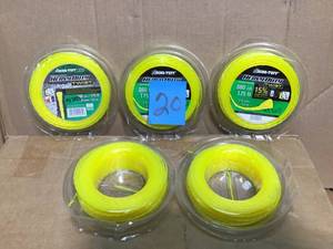 lot 20 image: Heavy Duty Twist 0.080 in. x 175 ft. Universal Trimmer Line in good condition