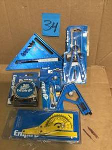 lot 34 image: MIX LOT OF EMPIRE TOOLS & MISC