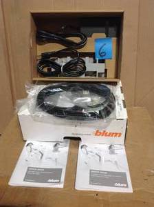 lot 6 image: Blum Z10NE03UG10 Blum AVENTOS 24W SERVO-DRIVE Power Supply Set for AVENTOS HF, HK, HL & HS Lift Systems in good condition