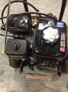 lot 106 image: The Home Depot DEWALT 3600 PSI at 2.5 GPM HONDA GX200 with AAA Triplex Pump Cold Water Professional Gas Pressure Washer in good working conditions