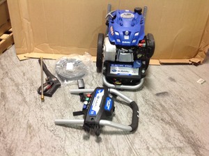 lot 112 image: 3,100-PSI 2.4-GPM Subaru Electric Start Gas Pressure Washer in like new conditions