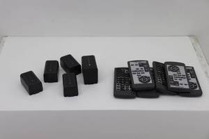 lot 13 image: Panasonic extra Batteries & Remotes