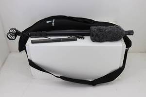 lot 27 image: Mic Pole, Microphone, Wind Sock & Case