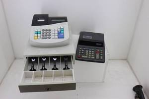 lot 63 image: Cash Register & Calculator