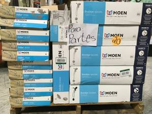 PALLET WITH MOEN FAUCETS FOR PARTS SEE PICS
