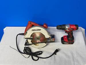 SKILSAW SAW AND HYPER TOUGH DRILL