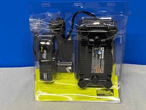 RYOBI 18V BATTERY AND CHARGER