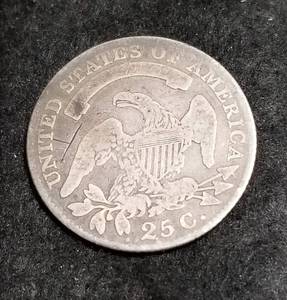 1818 US CAPPED BUST QUARTER