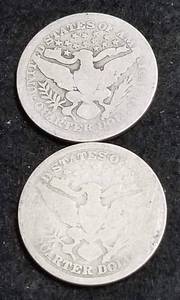 2 BARBER QUARTERS 1897 1898