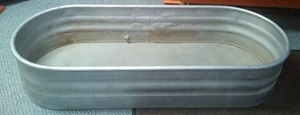 lot 11 image: Water Stock Tank galvanized