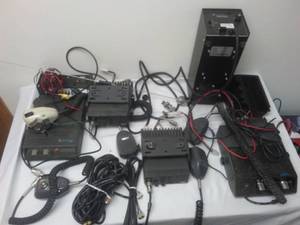 lot 58 image: 2 Way Radio systems.  base  3 mobiles.