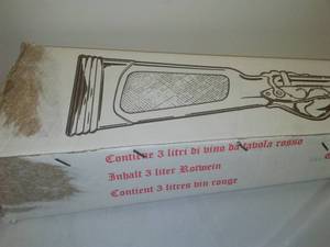 lot 106 image: Rifle Decanter authentic size 44 .