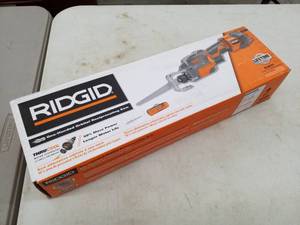 lot 3 image: Ridgid One-Handed Orbital Reciprocating Saw R3031 with Soft Carry Case