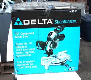 10 Compound Miter Saw DELTA  Model# MS 250