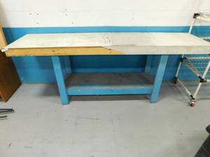 lot 23 image: Work Bench - 8(w) x 24(d) x 36(h)
