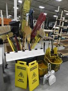 lot 47 image: Misc. Lot of Cleaning Supplies