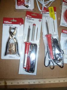 lot 107 image: Misc. Tools and Electrical Supplies