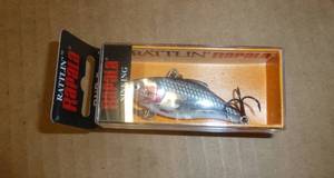 lot 126 image: 24 -  New Silver Rattlin Rapala Lures & Powerbait Worms