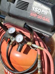 lot 121 image: Craftsman Air Compressor