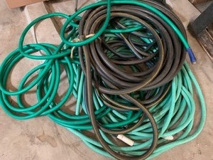 lot 132 image: Lot of Garden Hoses