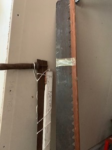 lot 144 image: Two Antique Long Saws