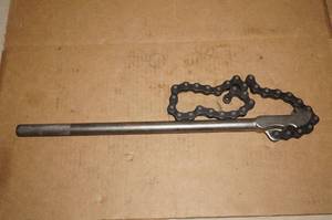 lot 42 image: OTC 7401 Ratcheting Chain Wrench