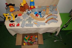 lot 86 image: Geotrax Toy Train Set