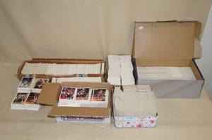 lot 70 image: Basketball cards