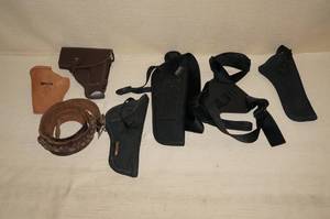 lot 62 image: Holsters - Including Russian Pistol Holster