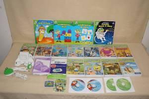 lot 94 image: Leap Frog Leapster Books and Games