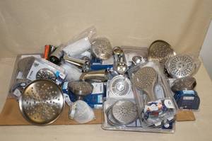 lot 120 image: Shower Heads and Bathtub Faucets