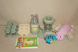 lot 146 image: Baby Bullet Food Processor and Toys