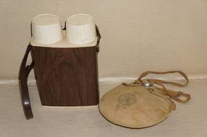 lot 140 image: Boy Scouts Canteen, Thermo-Serv Dual Thermos