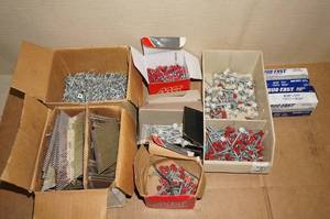 lot 174 image: Concrete Nails and Fasteners