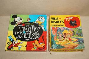 lot 189 image: Vintage Disney Game and Puzzle