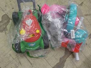 lot 2 image: Lawn Mower and Trike needs assembl...