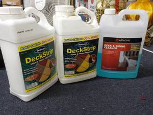 lot 40 image: Deck Strip and Cleaner- 1 full and ...