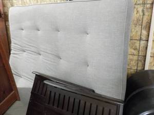lot 52 image: Futon with mattress...
