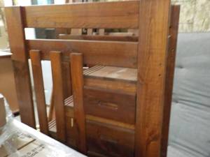 lot 53 image: Bunk Bed with Built in Dresser...