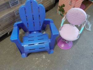 lot 59 image: 2 Childs Chairs...