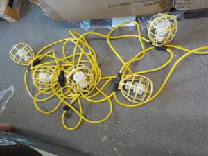 lot 62 image: Outdoor Light Cord...