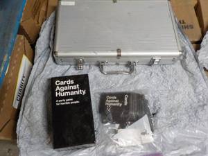 lot 68 image: Cards against Humanity Game and Pok...