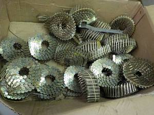 lot 70 image: Nail Gun Nails, Tools and more...