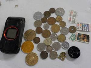 lot 78 image: Coins, rosaries Stamps and more...