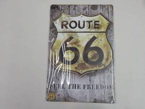lot 86 image: Route 66 Metal Sign 8 x 12...