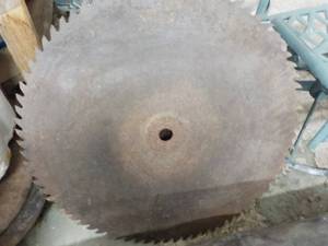 lot 94 image: 27 Diameter Saw Blade...