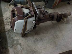 lot 97 image: Vintage Boat Motor...